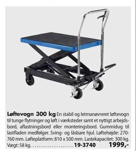 løftevogn biltema